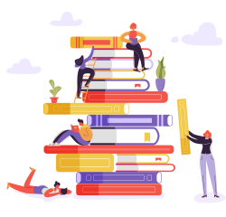 Stack of books